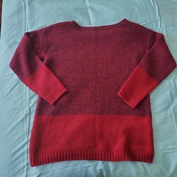 Joe Fresh | Med | Oversized Red Sweater - Picture 6 of 9